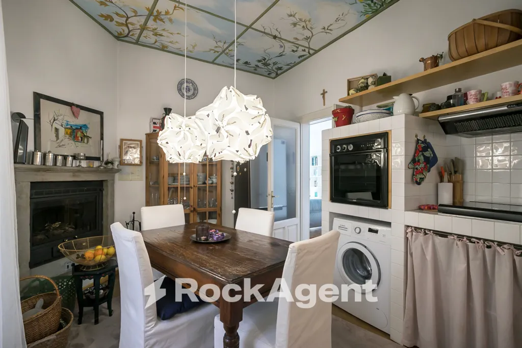 Salle à manger - Apartment with Terrace in Bergamo