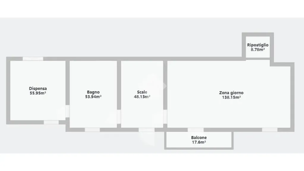 Plan - Historic Semidetached House with Balconies in Urida