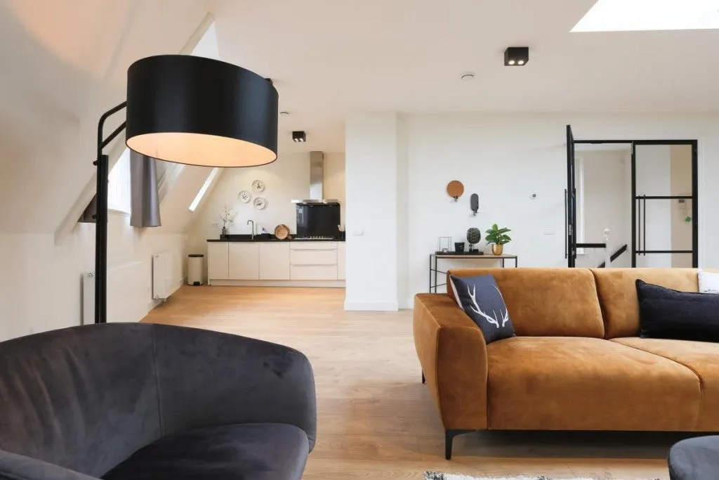 Soggiorno - Renovated Apartment with View in Den Haag