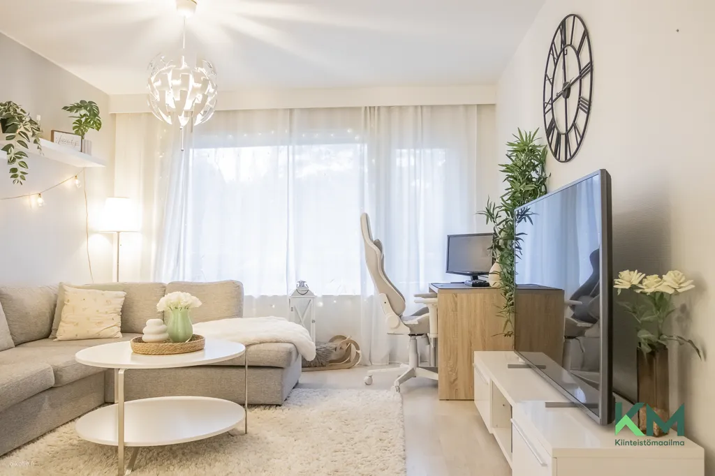 Soggiorno - Modernised Apartment with Garden View in Savonlinna