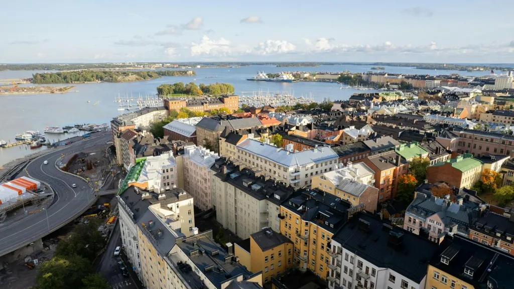 Õhuvaade - Furnished Studio in Kruununhaka, Helsinki