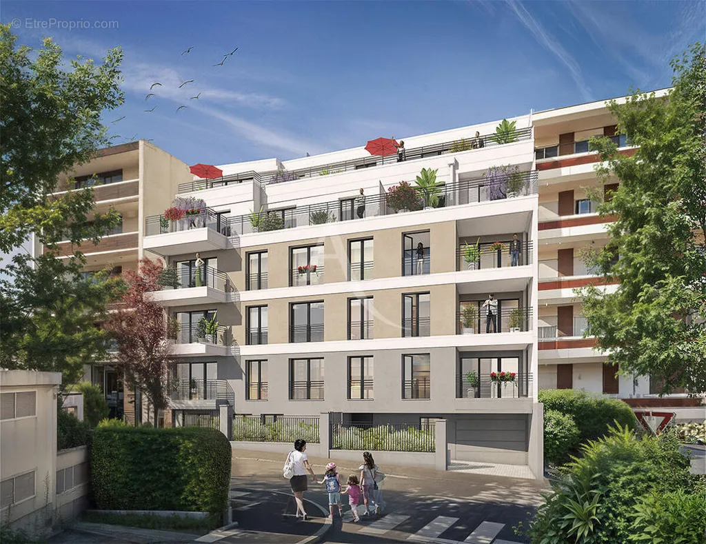 Appartement Neuf 3 Pièces avec Balcon à Gagny