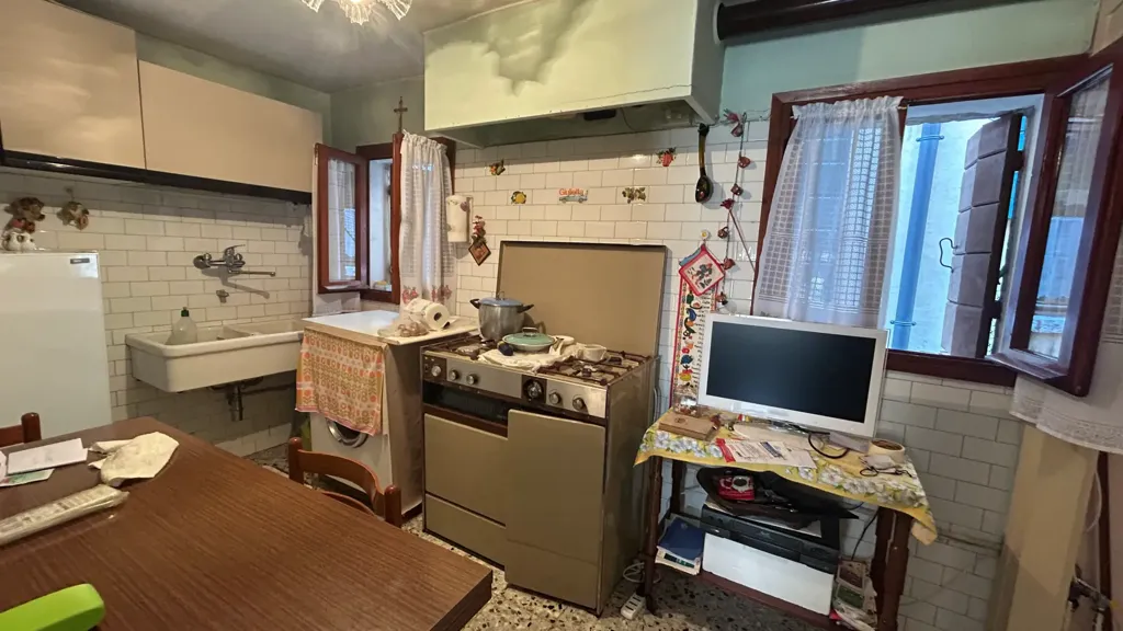Cucina - Bright Apartment with Attic in Cannaregio, Venice