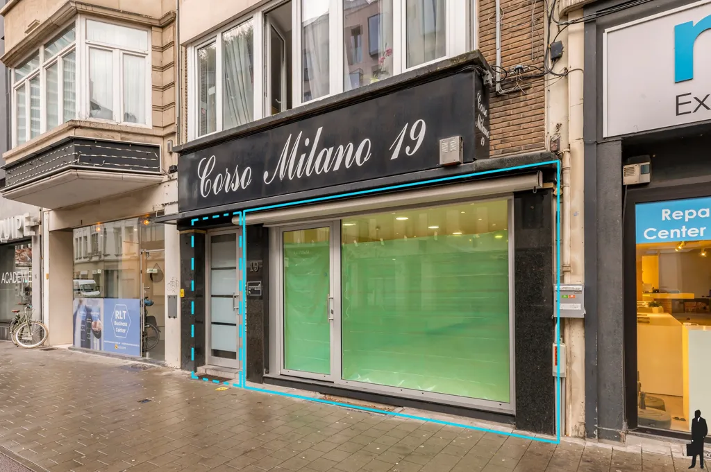 Välivaade - Fully Renovated Commercial Unit in Quellinstraat, Antwerp