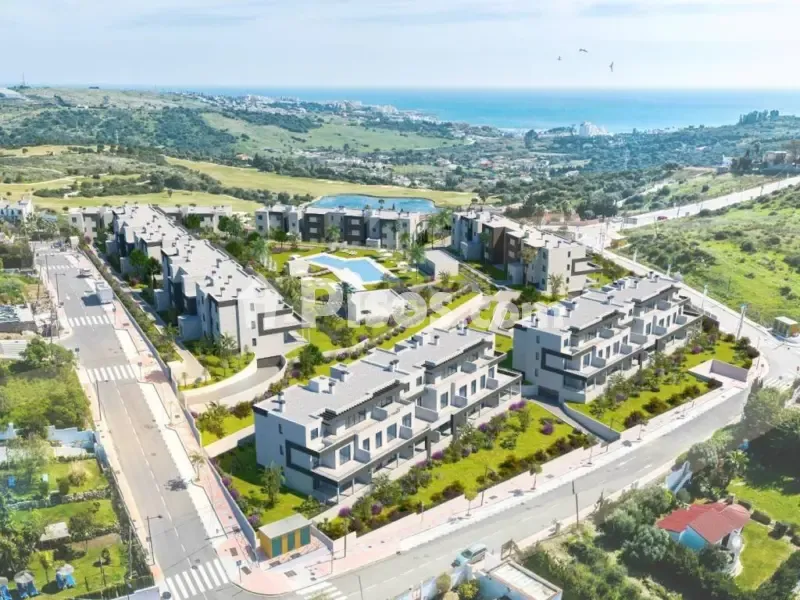 Aerial - Apartment with Sea View in Estepona