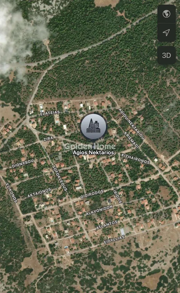 Plot with Panoramic View in Agios Nektarios