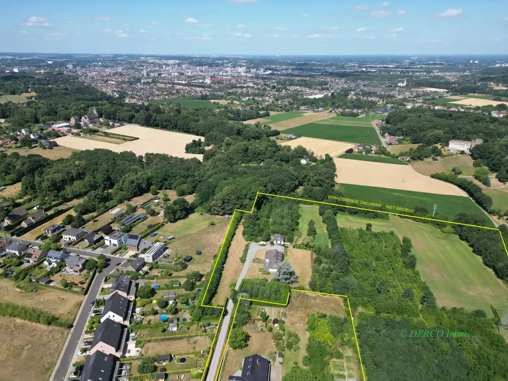 Vista aerea - Villa with Unique Plot in Leuven Outskirts