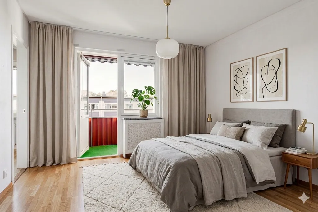 Chambres - Apartment with Balcony and Gym in Norrköping