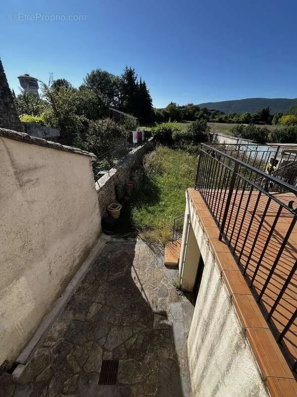 Terrasse - Maison de Village avec Vue Montagne à Terrasse