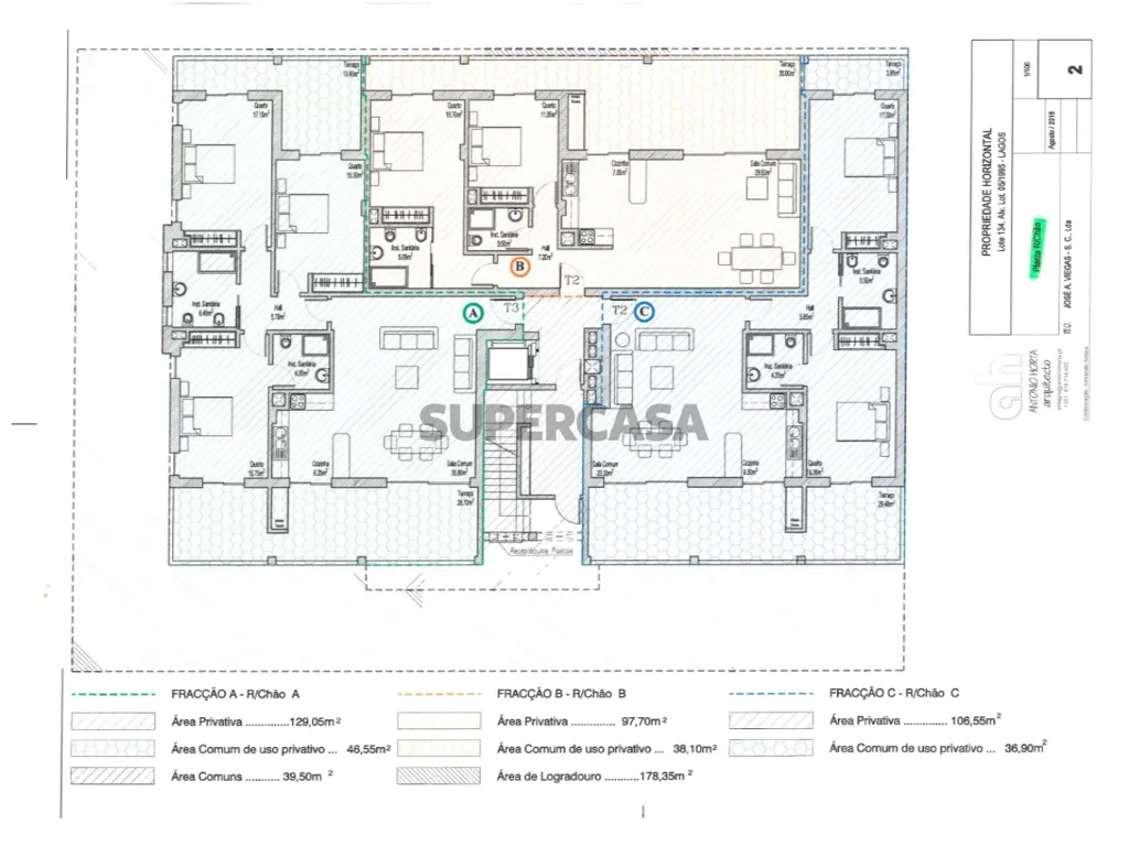 Planimetria - Luxury Apartment with Pool in Lagos