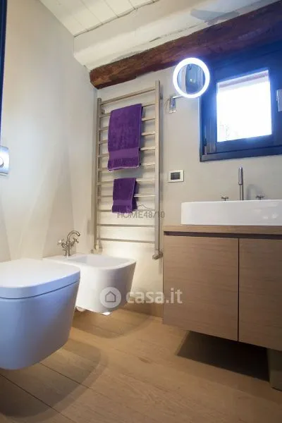 Salles de bain - Refurbished Triplex with Balcony in Courmayeur