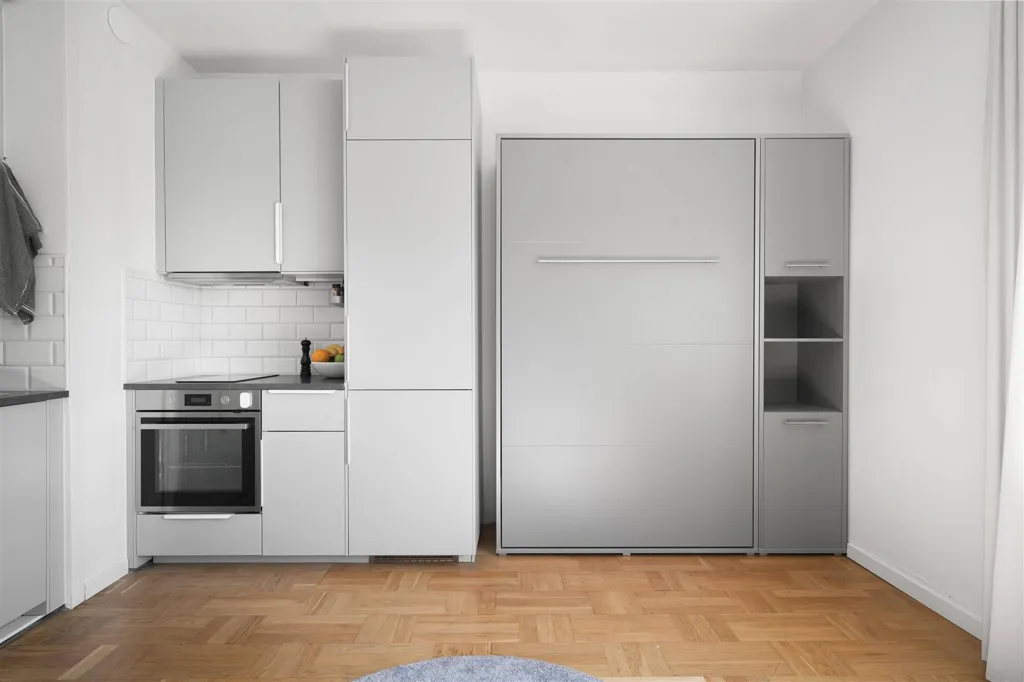 Cuisine - 1st Floor Apartment with Balcony in Uppsala