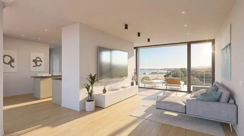 Séjour - New Apartment with Pool in Isla, Cantabria
