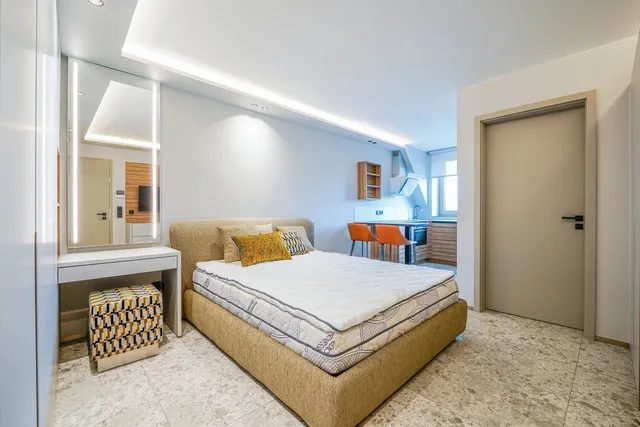 Bedrooms - Studio with Sea View in Roeser