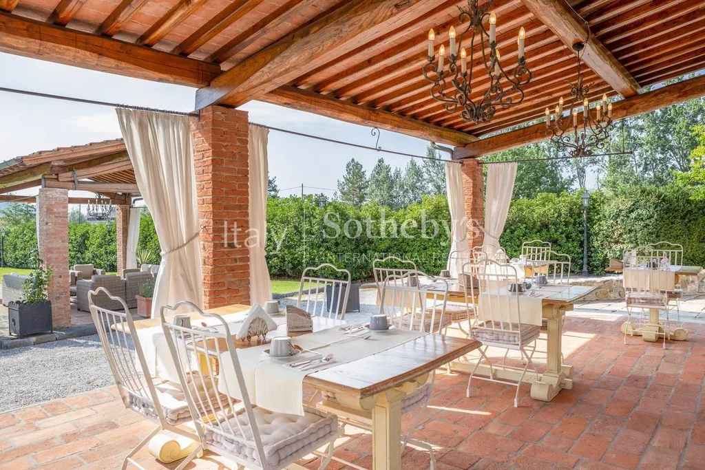 Terrass - Historic Villa with Private Chapel in Montecatini Terme
