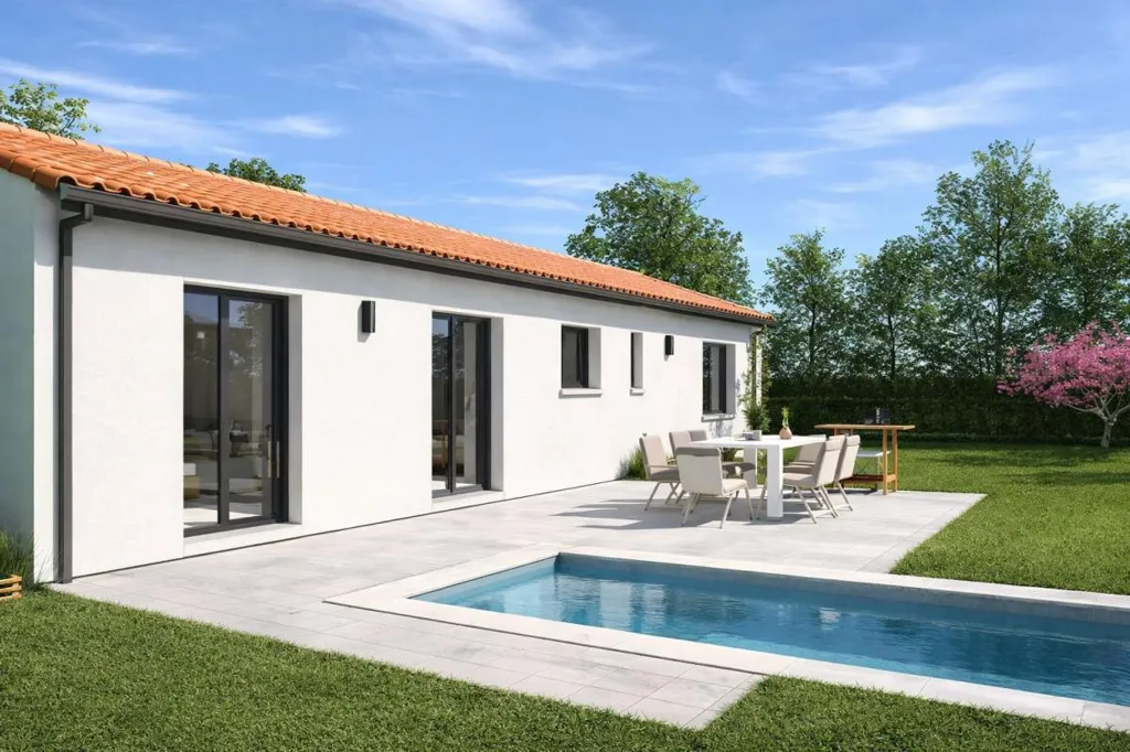 New Build House with Terrace in Lamasquère