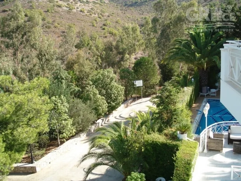 Piscine - Corner Penthouse with Sea View in Voula