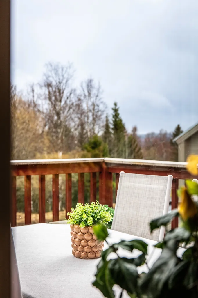 Terrace - Corner 4th Floor Flat with Balcony in Odensala