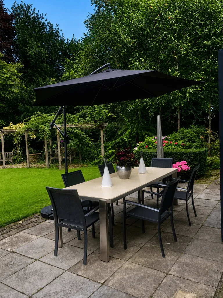 Terrasse - Dual Living Villa with Spa in Borne