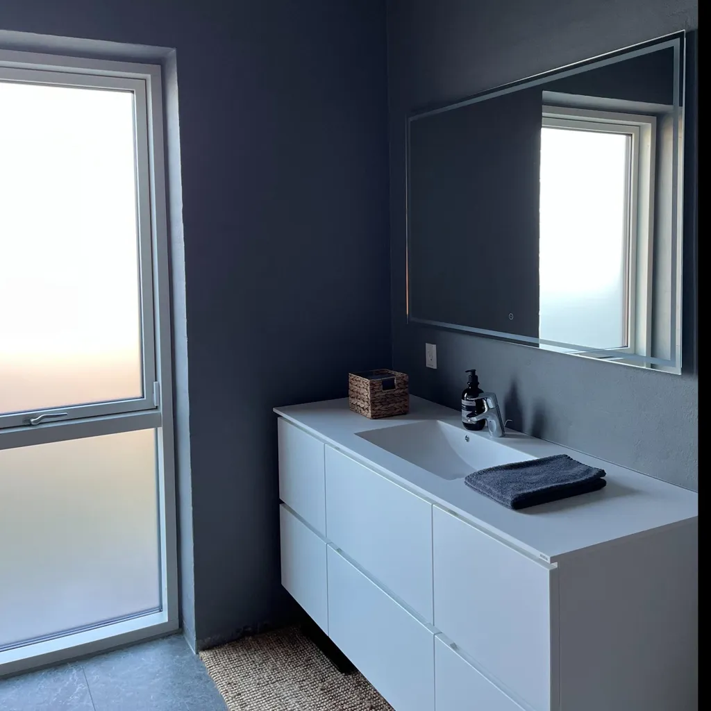 Bathrooms - Newly Built Villa with Large Terrace in Viborg