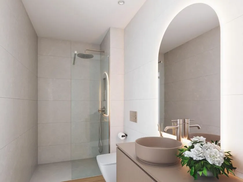 Bathrooms - Modern Penthouse with Sea View in Lo Pagán
