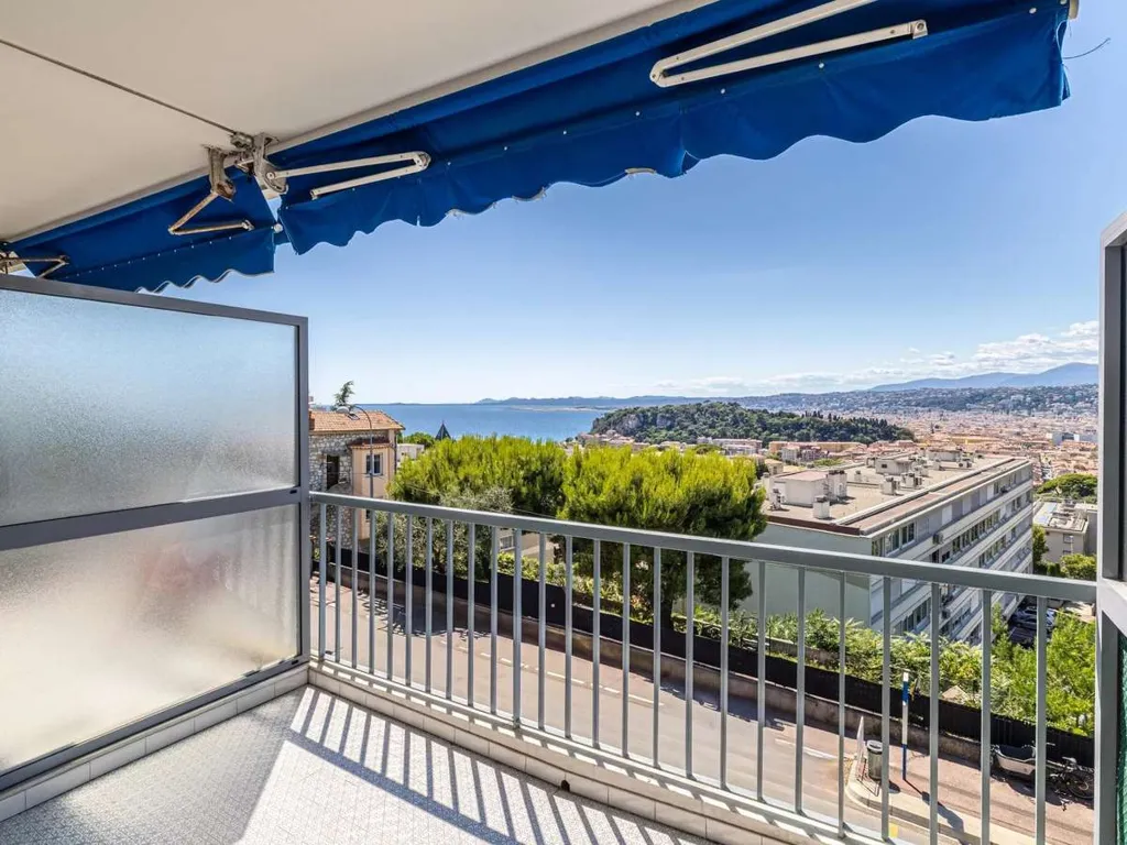 Balcon - Appartement avec Vue Mer à Nice - Mont-Boron