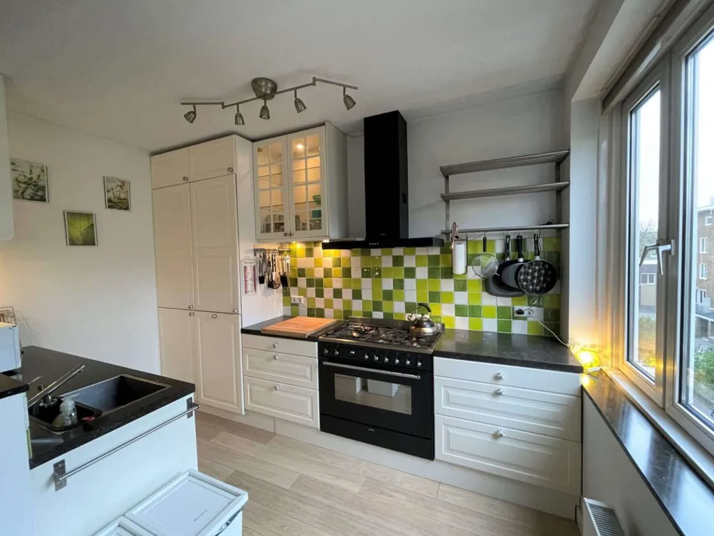 Cuisine - Furnished Apartment with Balcony in Amsterdam