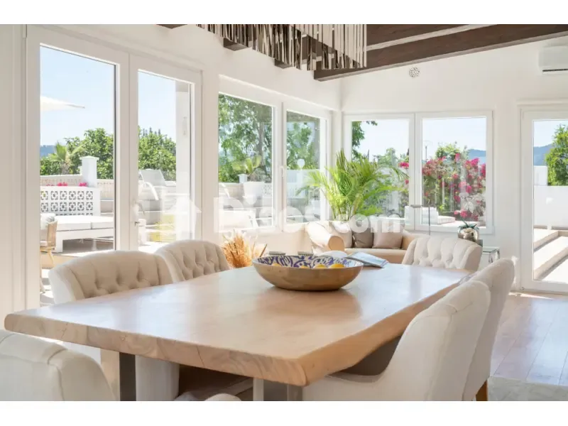 Dining Room - Family House with Pool in Son Espanyol