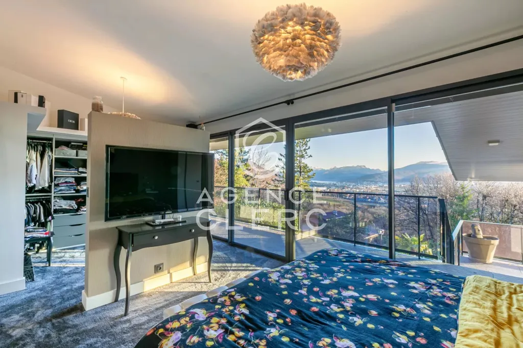 Chambres - Villa Contemporaine avec Vue Lac à Pringy