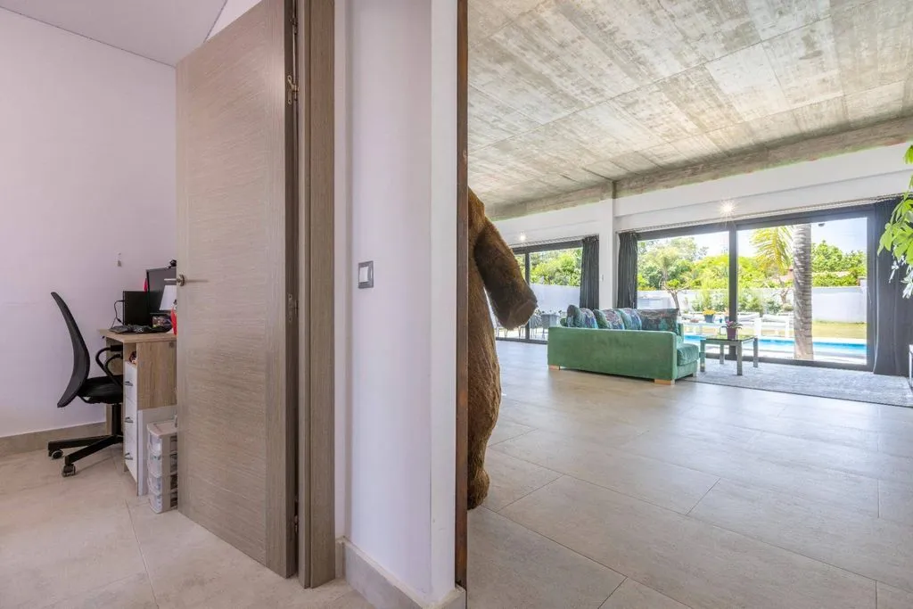 Living Room - Detached House with Pool in Guadacorte, Andalusia