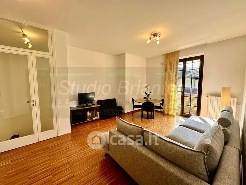 Living Room - Bifamiliar Villa with Garden in Verano Brianza