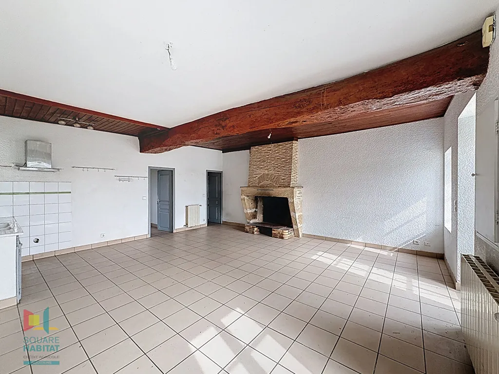 Séjour - Maison en Pierre avec Jardin près de Langon