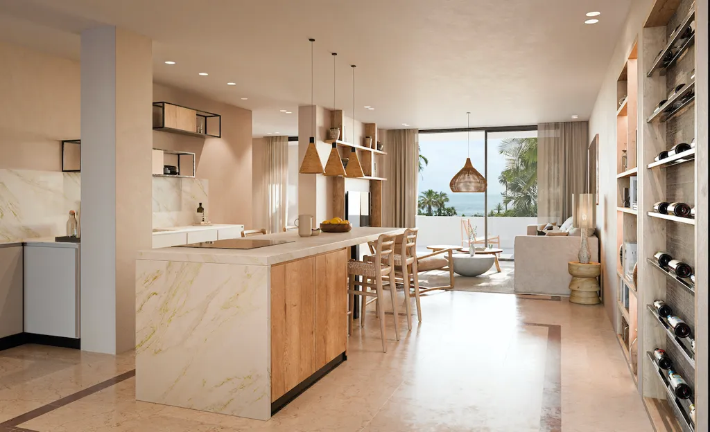 Cuisine - Luxury Beachfront Apartment in Ventura del Mar