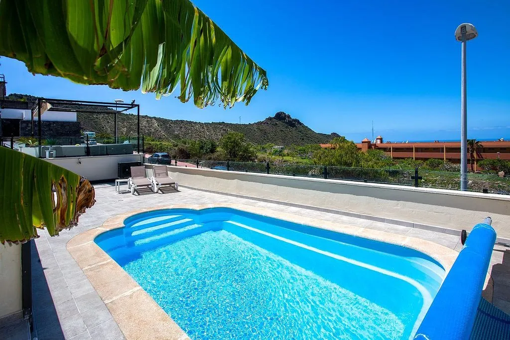 Piscine - Detached Villa with Pool and Ocean Views, Costa Adeje