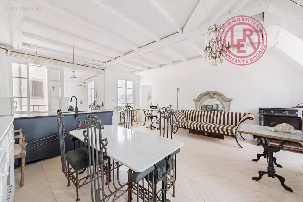 Cucina - 2-Bedroom Parisian Flat with Eiffel Tower View