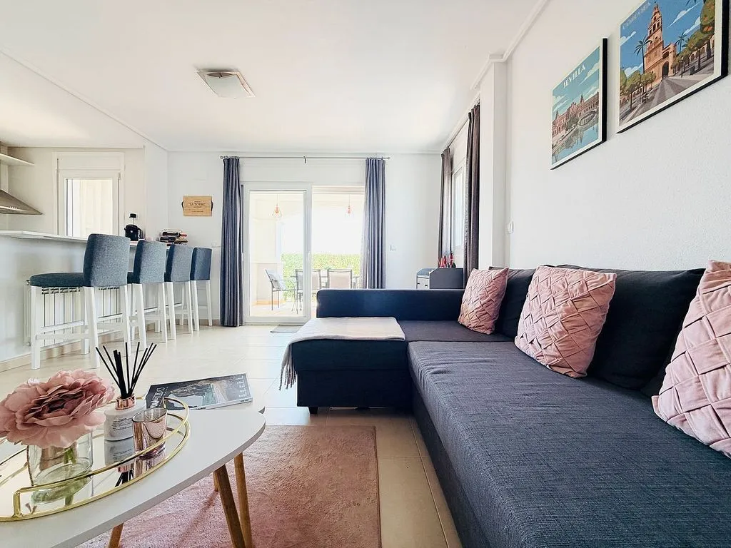 Soggiorno - Corner Semi-Detached with Golf View in La Torre