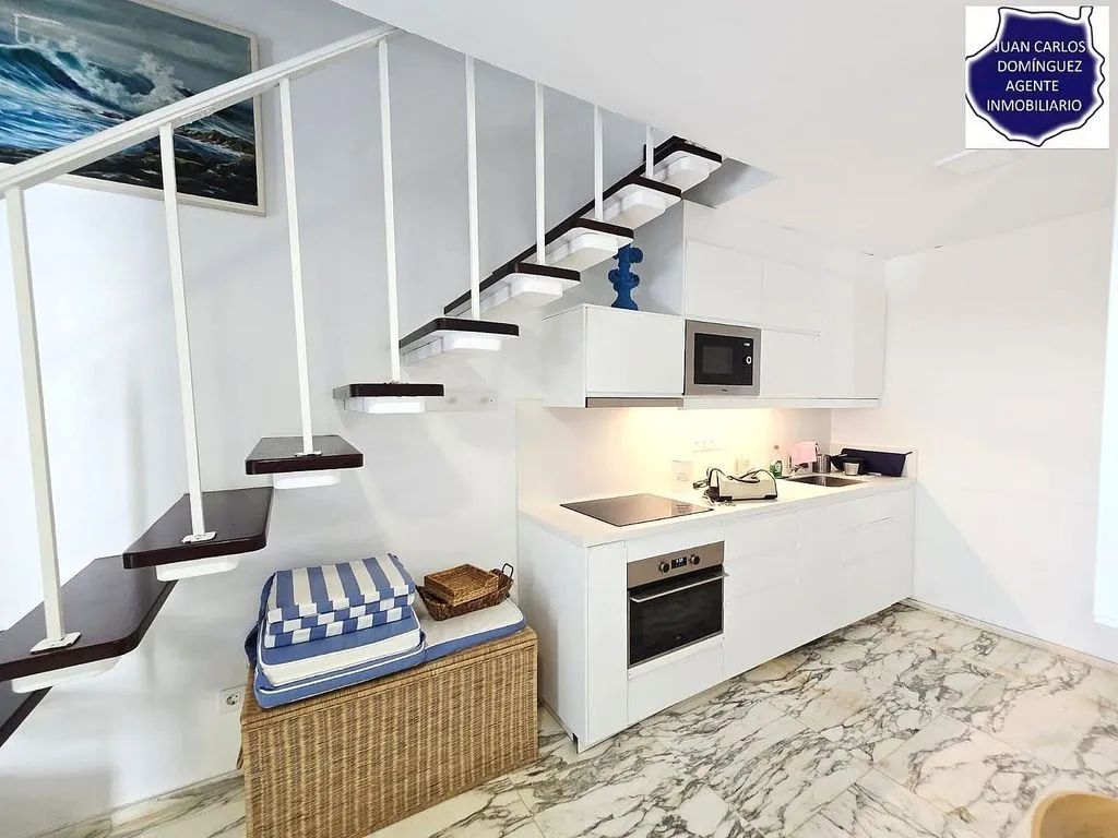 Cuisine - Terraced House with Pool in Pasito Blanco