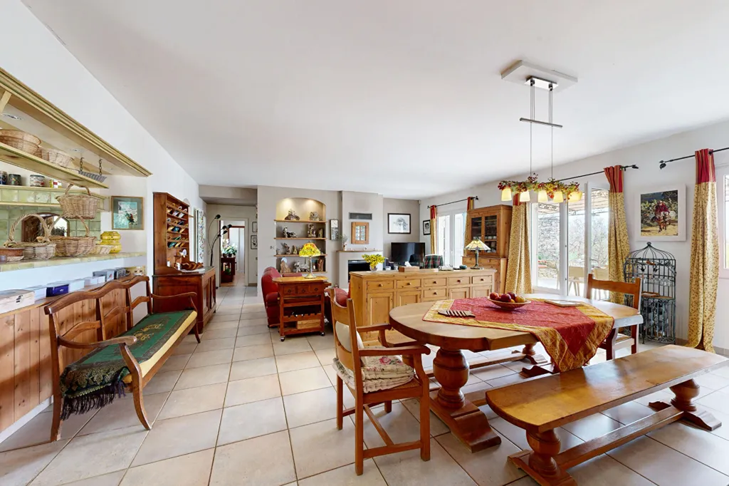Salle à manger - Maison de Caractère avec Vue Panoramique à Venasque