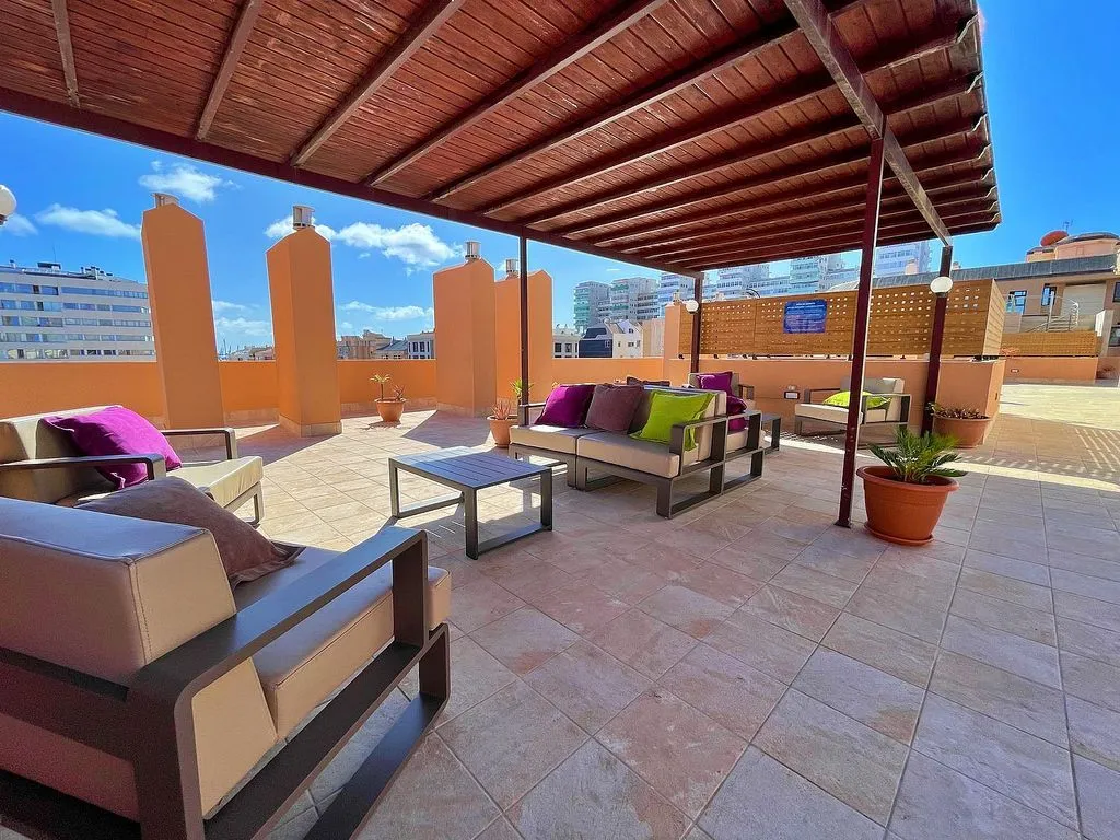 Terrace - Modern Flat with Terrace in Guanarteme