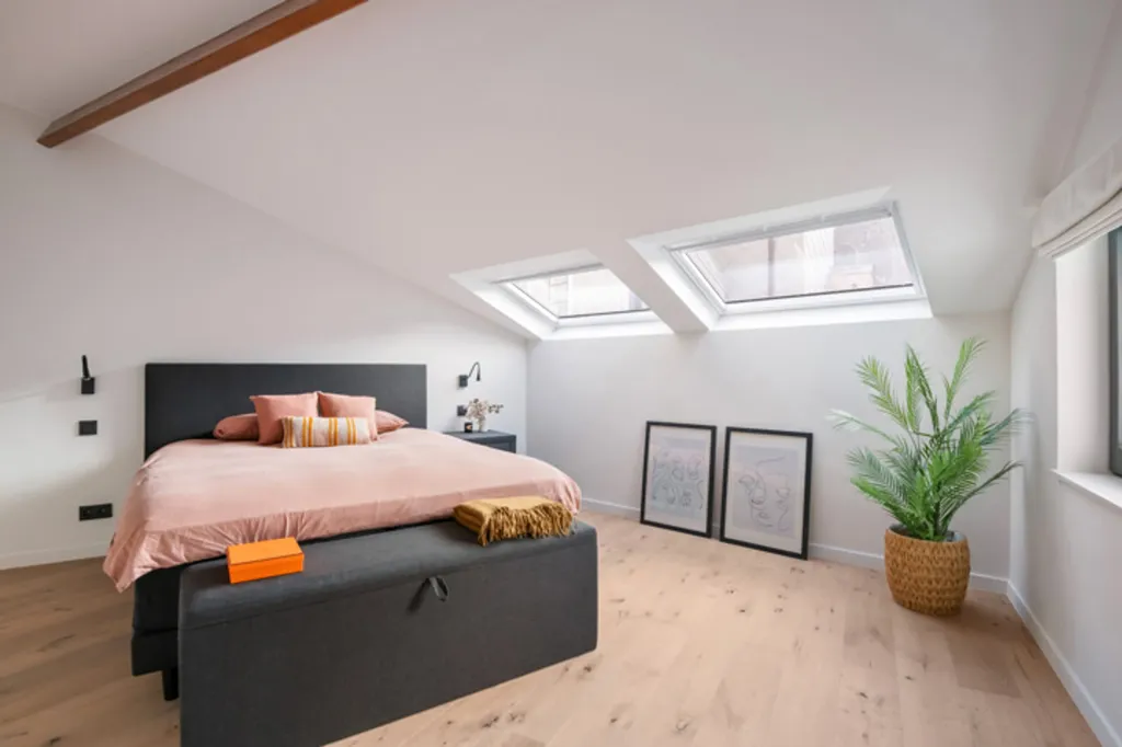 Bedrooms - Duplex Penthouse with Spacious Terrace in Antwerp