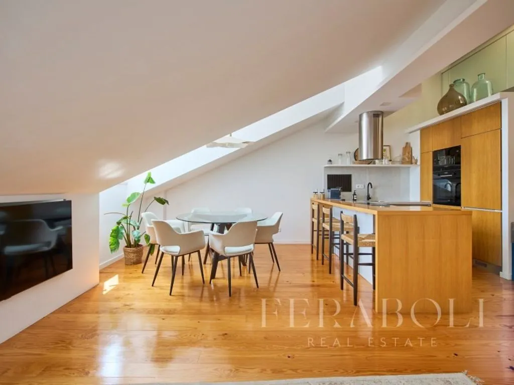 Salle à manger - Luxury Duplex Flat with River View in Lisbon