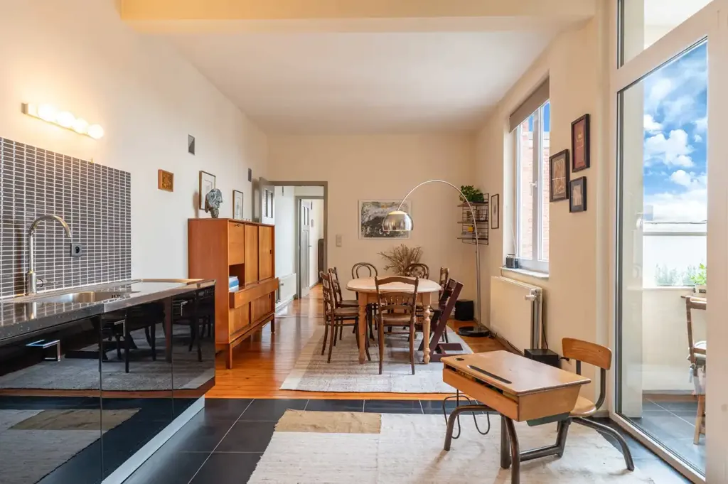 Salle à manger - Appartement Lumineux avec Terrasse à Antwerpen
