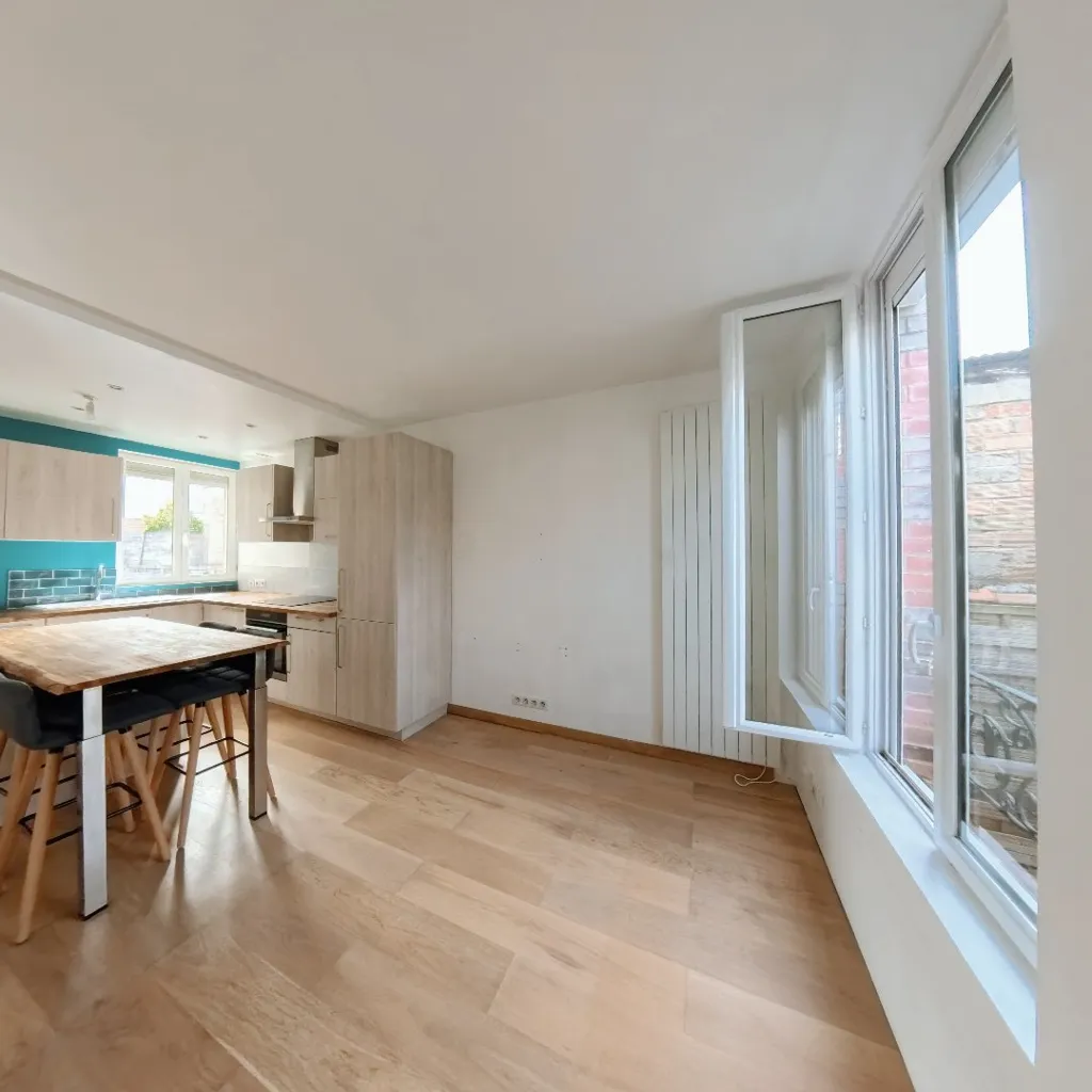 Cuisine - Maison Moderne avec Jardin à Maisons Alfort
