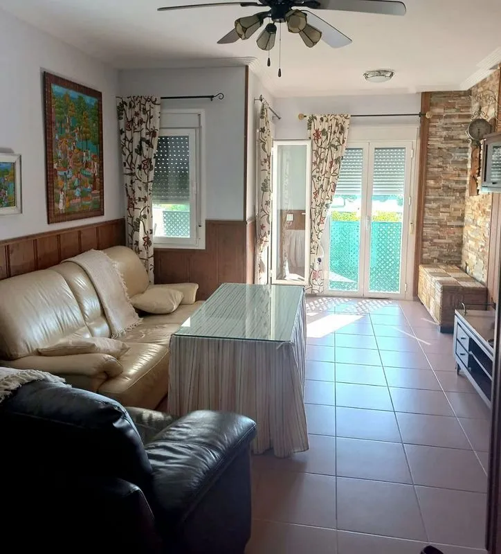Séjour - Apartment with Pool and Terrace in Costa Ballena