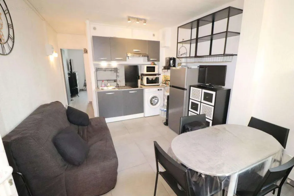 Cuisine - Appartement avec Piscine au Quartier Nautique à Le Barcarès