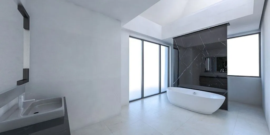 Salles de bain - Contemporary Villa with Pool in Estepona