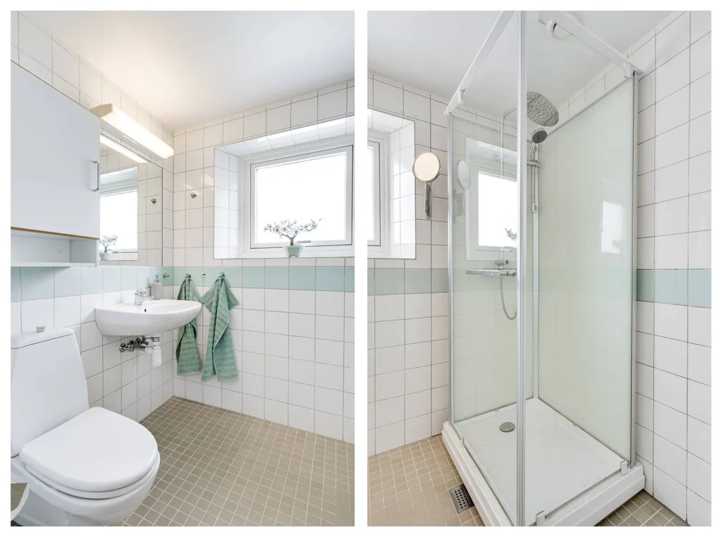 Salles de bain - Apartment with South-Facing Balcony in Örebro