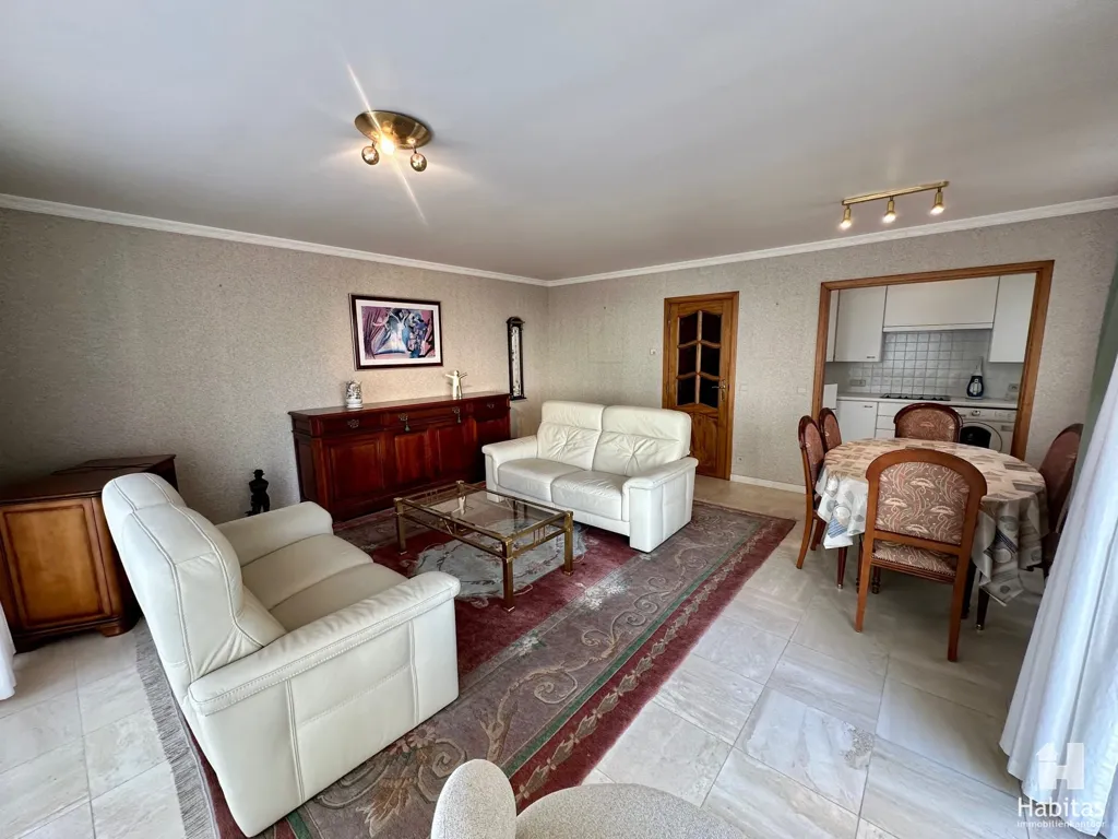 Séjour - Appartement avec Terrasse à De Haan