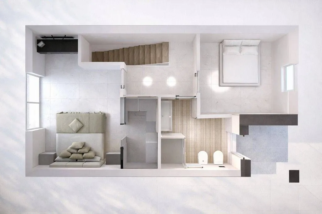 Plan - Luxury Villa with Panoramic Views in Crespina Lorenzana