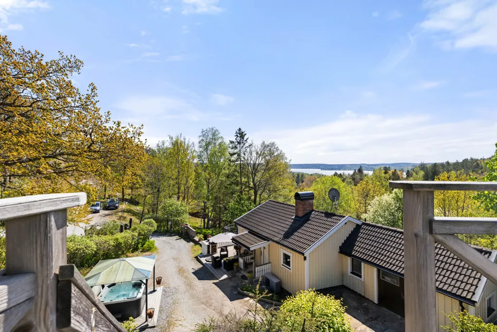 Giardino - Villa with Mountain Terrace View in Tyresö Brevik